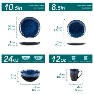Starry Blue Dinner Set